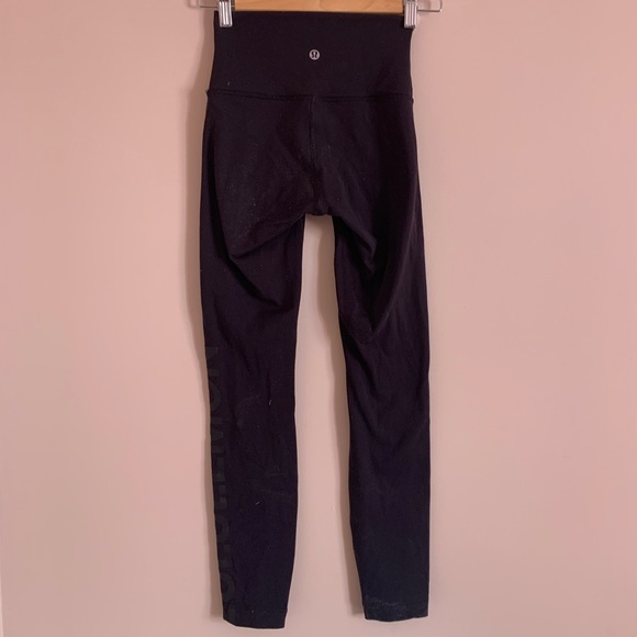 Lululemon high waisted black leggings - Picture 3 of 3